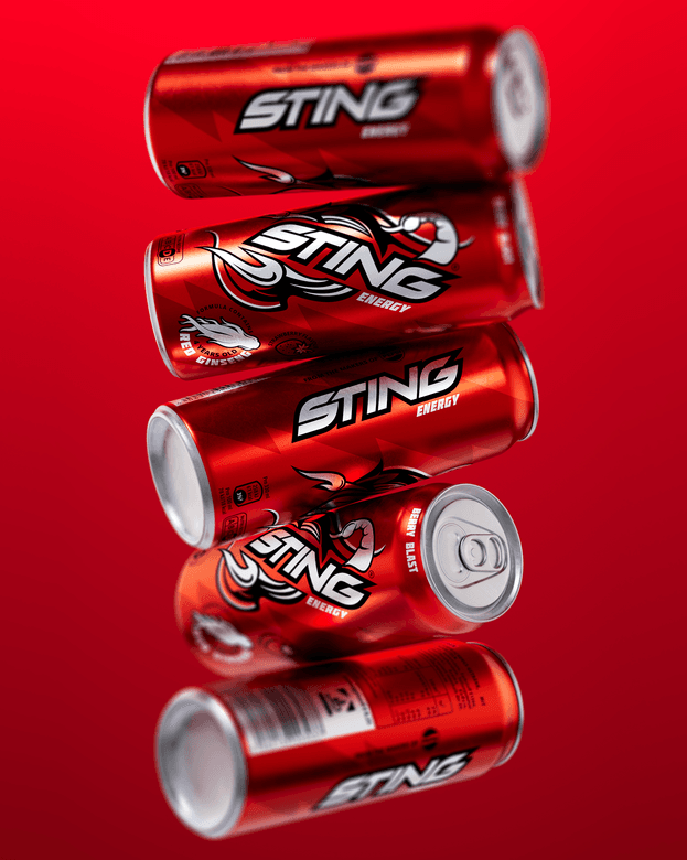 Sting product bottle