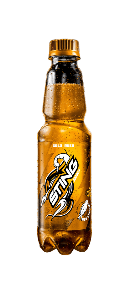 GOLD RUSH - Sting Energy Drink Flavor